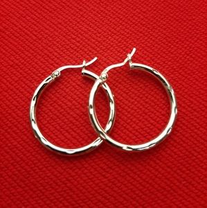 925 Sterling Silver Hook Earrings